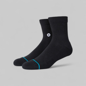 Icon Quarter 3 Pack - Black