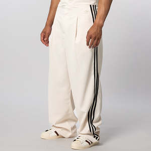 X Wales Bonner Wide Trouser - Wonder White