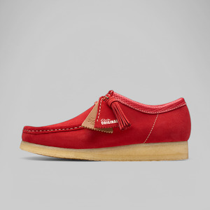 Clarks Originals: Wallabee "Somerset Pack" Red Suede