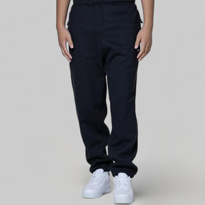 Sweatpants: NikeLAB Fleece Cuffed Pant - Black/White