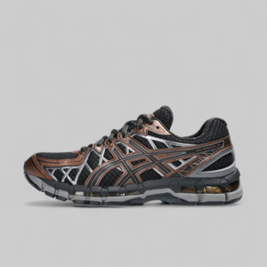Asics: Gel-Kayano 20 - Black/Reddish Brown
