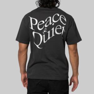 Museum Of Peace Quiet: Warped T-Shirt - Black