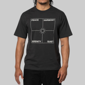Museum Of Peace Quiet: Four Corners T-Shirt - Black