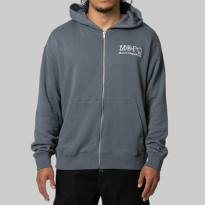 Museum Of Peace Quiet: Southwest Zip-Up Hoodie - Slate