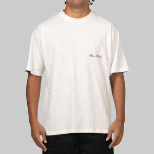 Museum Of Peace Quiet: Signature T-Shirt - White