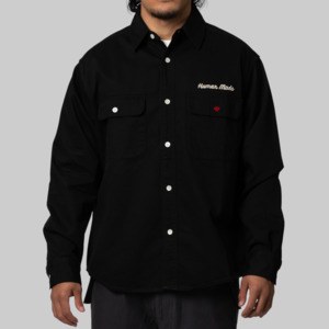 Human Made: Oversized Shirt - Black