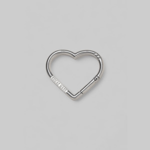 Boutique: Heart Carabiner - Silver