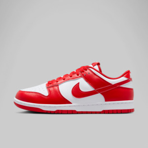 Dunk Low Retro - White/University Red
