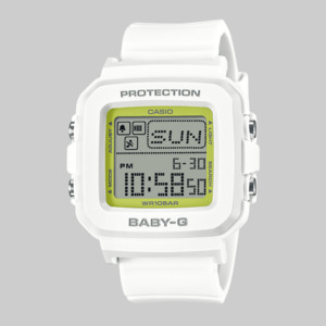 Baby-G Plus BGD-10K-7 + Key Chain Case White 🤍