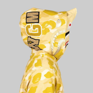 Colour Camo Double Shark Full Zip Hoodie - LAST ONE!