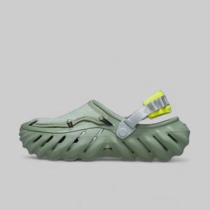 Crocs New Styles: Echo Ripstop Clog - Moss/Multi - LAST PAIR!