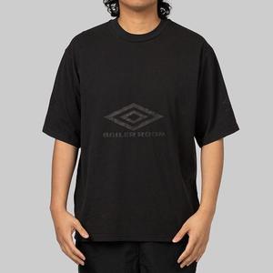 Boiler Room X Umbro: X Umbro Washed T-Shirt - Black
