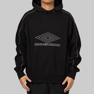 Boiler Room X Umbro: X Umbro Hoodie - Black