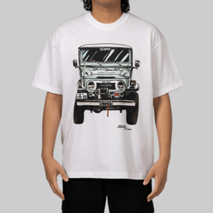 Huf X Toyota Landcruiser Capsule: X Toyota Sixties T-Shirt - White
