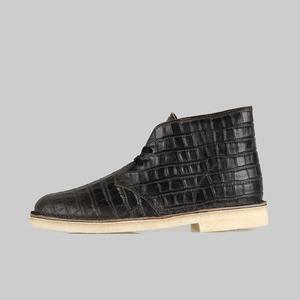 Clarks Tokyo Collection: Desert Boot - Black/Croc Distress "Harajuku Pack"