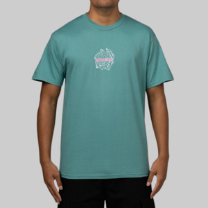 Rose T-Shirt - Sea Foam
