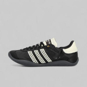 X Wales Bonner Karintha Low Satin - Black/Cream White