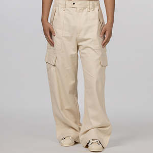 Wales Bonner: Wales Bonner Cargo Pant - Wonder White