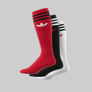Adidas X Korn: X KoRn Socks - White/Black