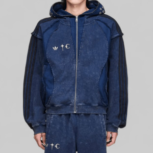 X Thug Club Teamgeist Sweat Hoodie - Night Indigo