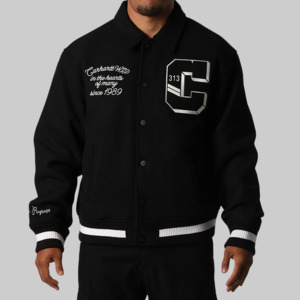 Carhartt: World Class Varsity Jacket - Black