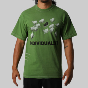 Indvlst Lab: Black Sheep T-Shirt - Matcha