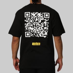 Fr2: 2D Code T-Shirt - Black