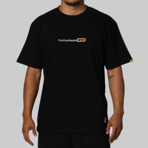 Fr2: Fxxking Rabbits Logo T-Shirt - Black