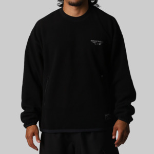 Fleece Crewneck - Black