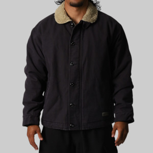 Neighborhood: N-1 Deck Jacket - Black