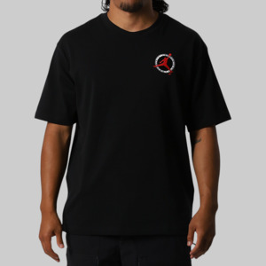 Tops: Flight Club T-Shirt - Black