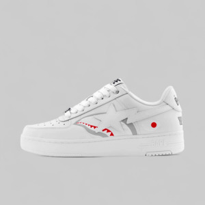 A Bathing Ape%C2%AE: Bape STA Shark #2 M2 - White