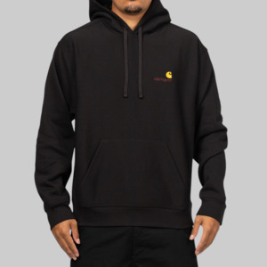American Script Hoodie - Black