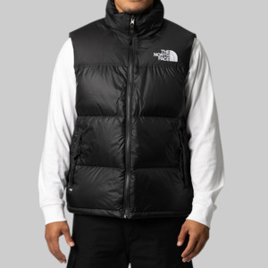 1996 Retro Nuptse Vest - Black