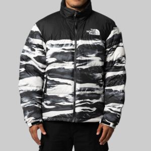 1996 Retro Nuptse Jacket - TNF Black Edge