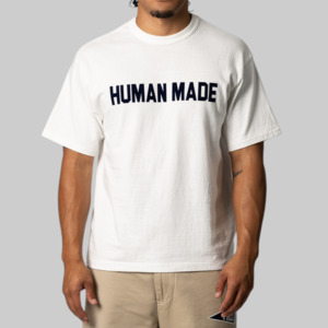 Tops: Graphic T-Shirt - White