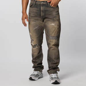 Main Outlet Mens Bottoms: Savage Denim DP Mid Pant - Black