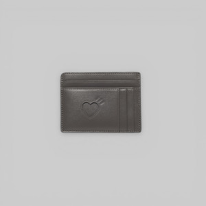 Leather Wallet - Grey