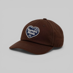 6 Panel Twill Cap - Brown