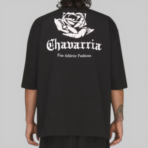 X Willy Chavarria Logo T-Shirt - Black