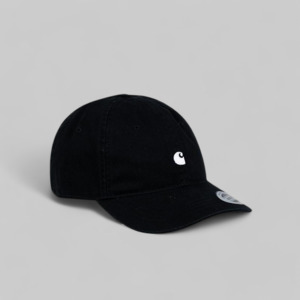 Carhartt: Madison Logo Cap - Black/White