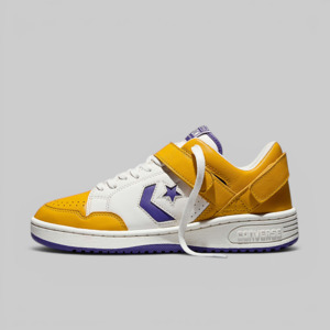 Weapon Low Engineered Garments - White/Yellow/Purple