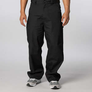 Postal Single Knee Pant - Black