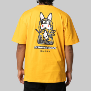 Fr2: Ninja-Rabbit T-Shirt - Yellow