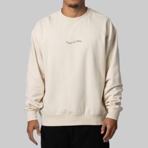 Products: Wordmark Lightweight Crew - Bone