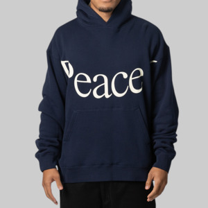 Products: Jumbo Wordmark Hoodie - Navy