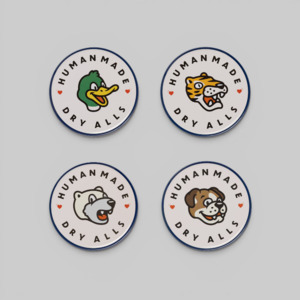 Animal Coaster Set - White