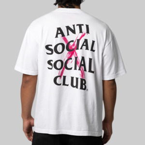 Outlet: Cancelled Paint T-Shirt - White