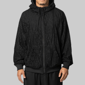 Y 3: Adapt Reversible Hooded Track Jacket - Black