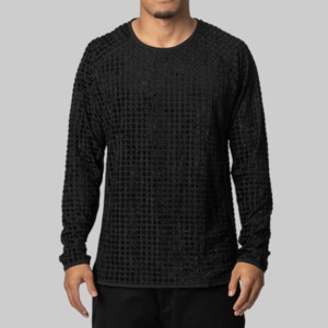 Y 3: Reversible Running Long Sleeve - Black